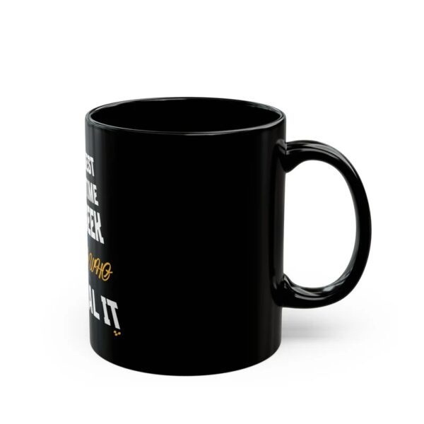Copy of Wisdom Quote Black Mug - Motivational Coffee Cup, Inspirational Gift, Office Humor, Daily Motivation, Self-Help Reminder - Image 2