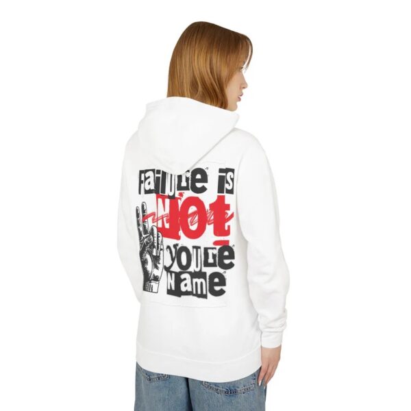 Failure is Not Your Name Unisex Lightweight Hooded Sweatshirt, Motivational Hoodie, Casual Wear, Gift for Friends, Inspirational Apparel - Image 11